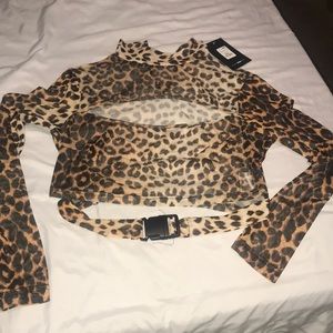 Leopard print women’s shirt